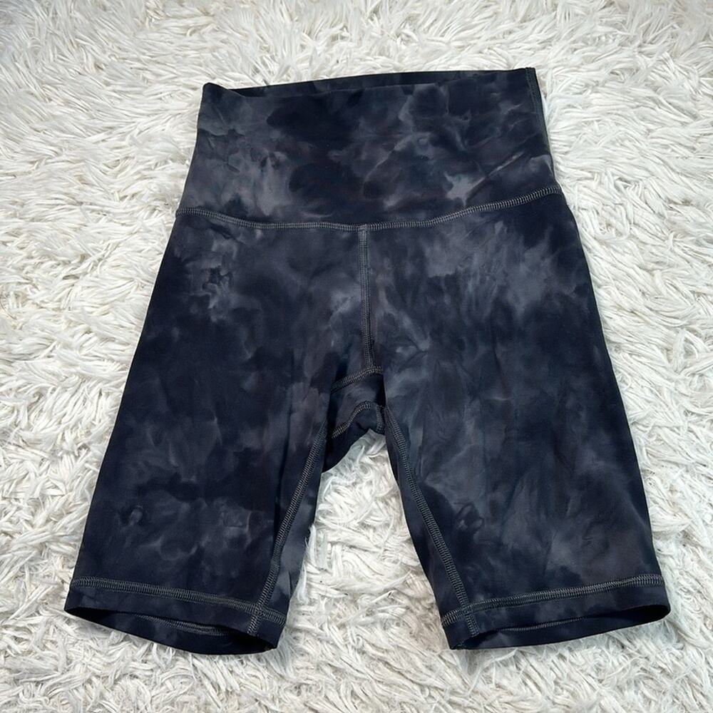 Lululemon Align Short 8" *Diamond Dye Diamond Dye Pitch Grey Graphite Grey